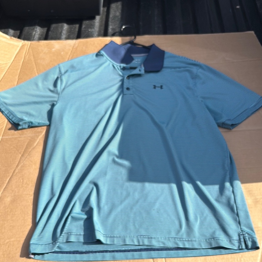 Under Armour Blue Performance Polo Shirt